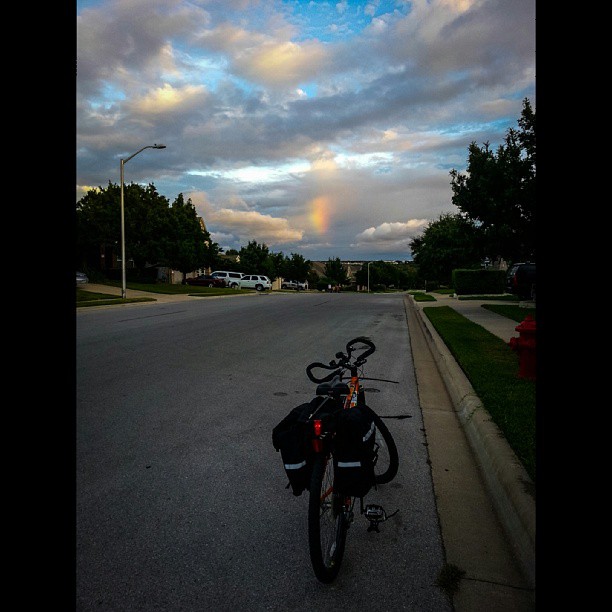 Nice Clouds for an Evening Bike Ride