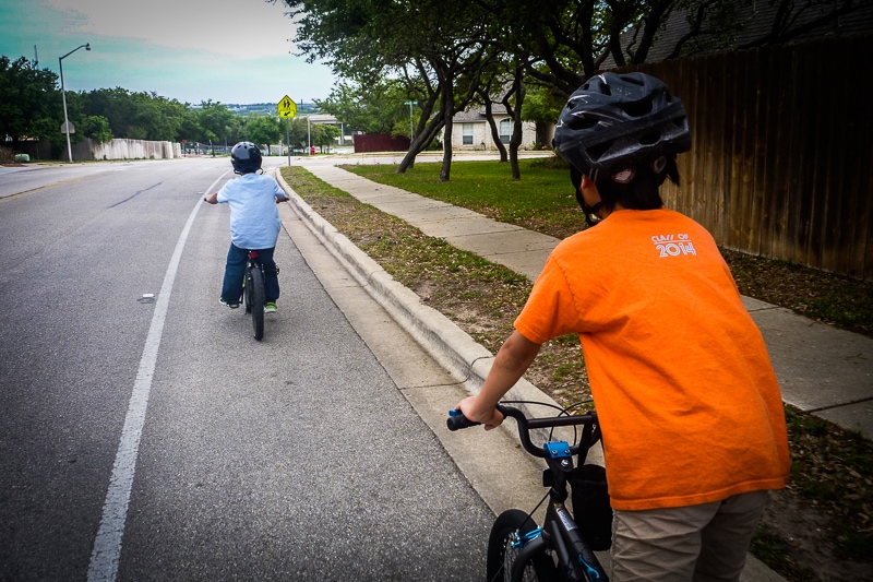 Biking