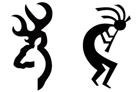 Deer and Kokopelli