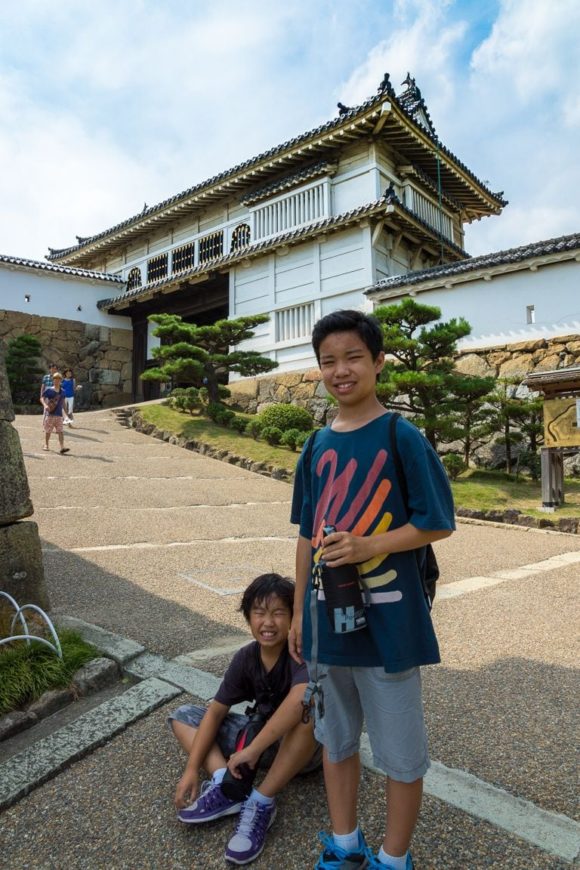 Hot Day at Himeji Castle