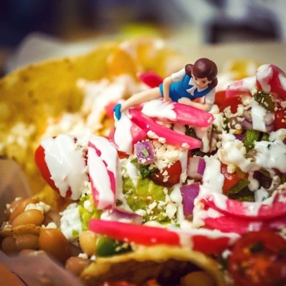 Fuchiko Climbing in Nachos