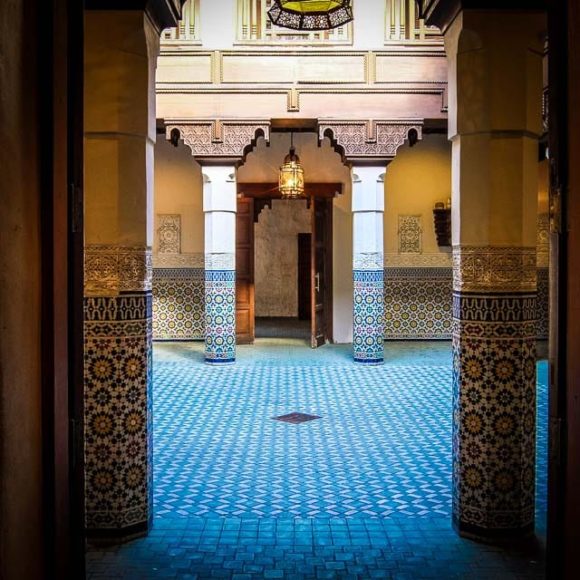 Courtyard in Morocco-EPCOT