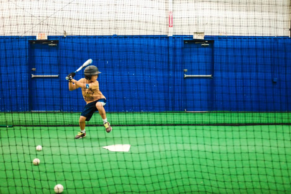 At the Batting Cages