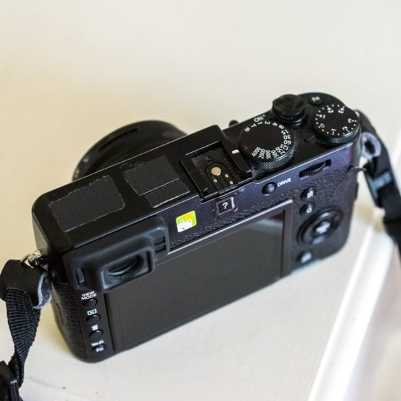 Rear of the X100T