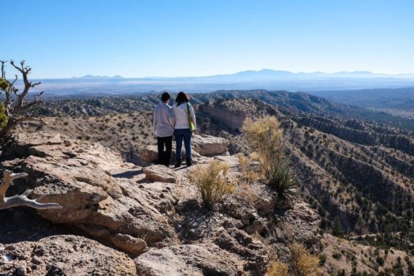 "At the Top". USA. New Mexico. Kasha-Katuwe Tent Rocks National Monument. 2015.