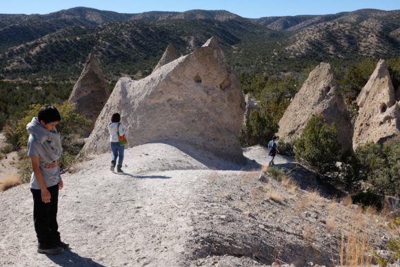 "Almost Finished". USA. New Mexico. Kasha-Katuwe Tent Rocks National Monument. 2015.