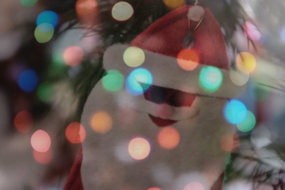 "Christmas Double-exposure" USA. California. 2015.