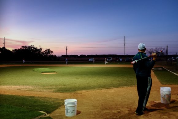 "Baseball Practice" USA. Texas. Leander. 2016.