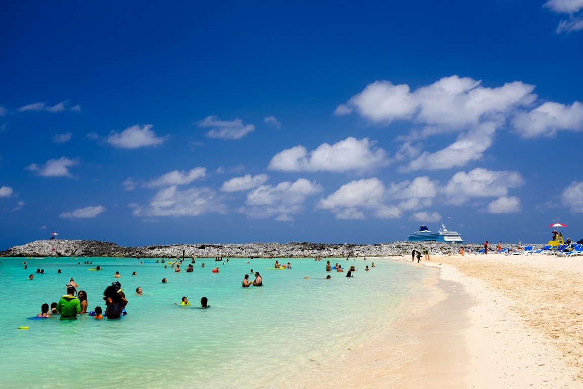 "Distant Ship" Great Stirrup Cay, 2016