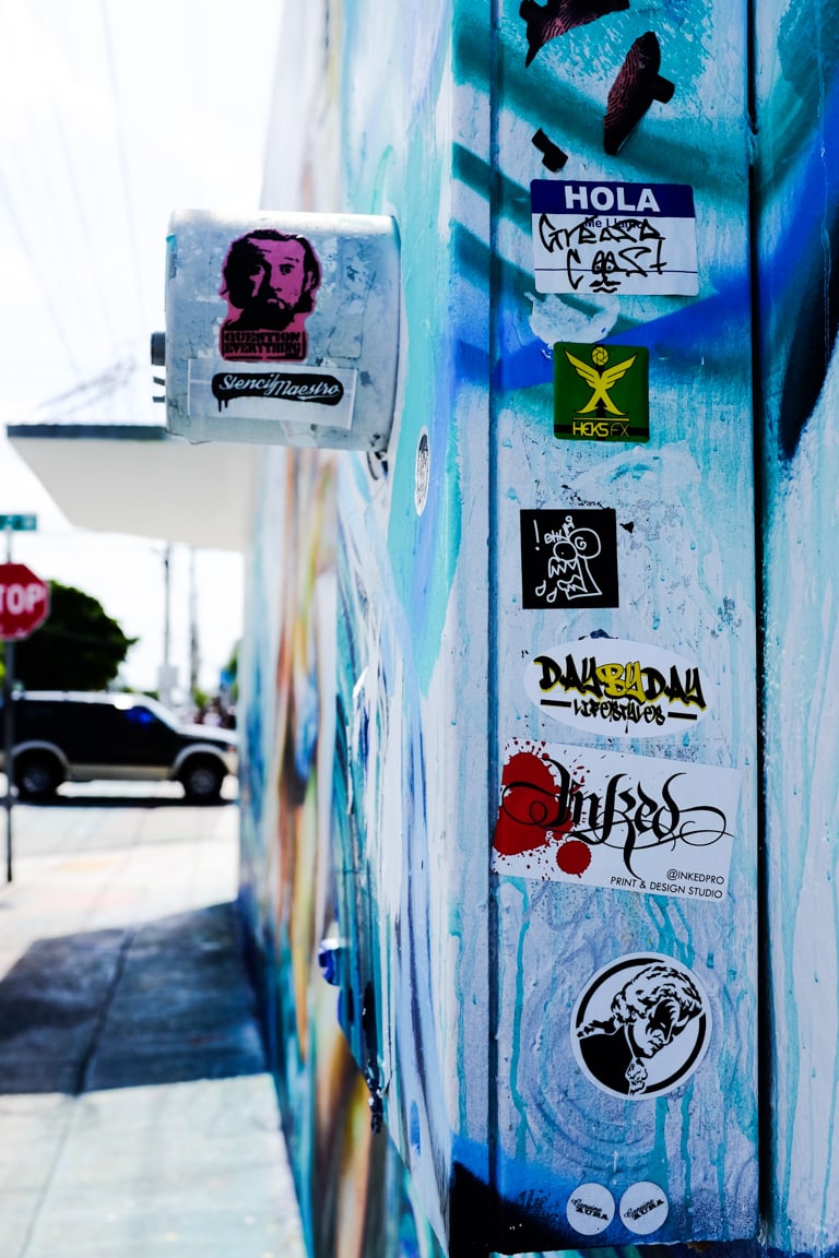 "Stickers" Miami, 2016