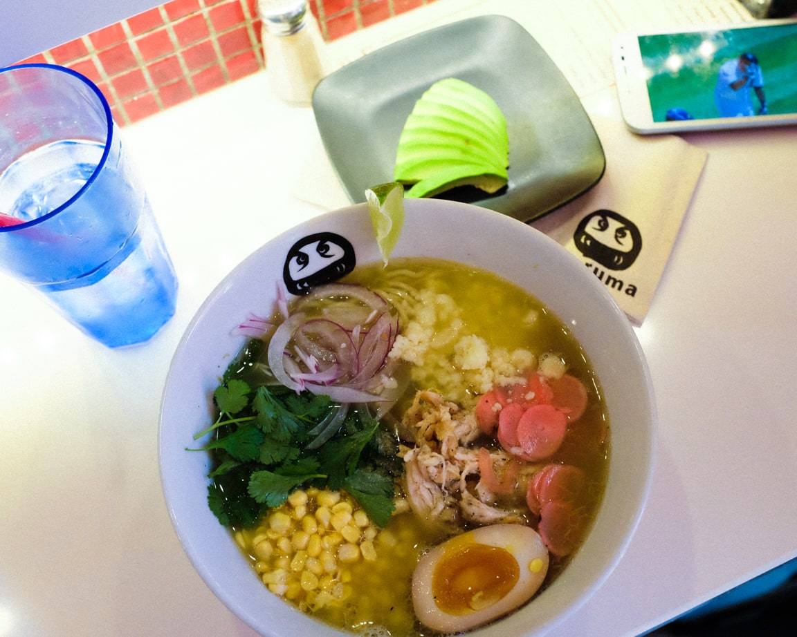 "Tomatillo Ramen" Austin, 2016