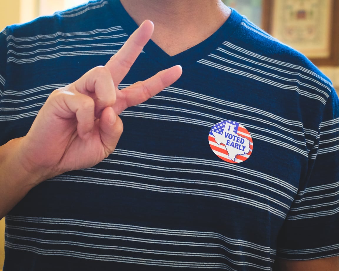 "Early Voter" Cedar Park, 2016