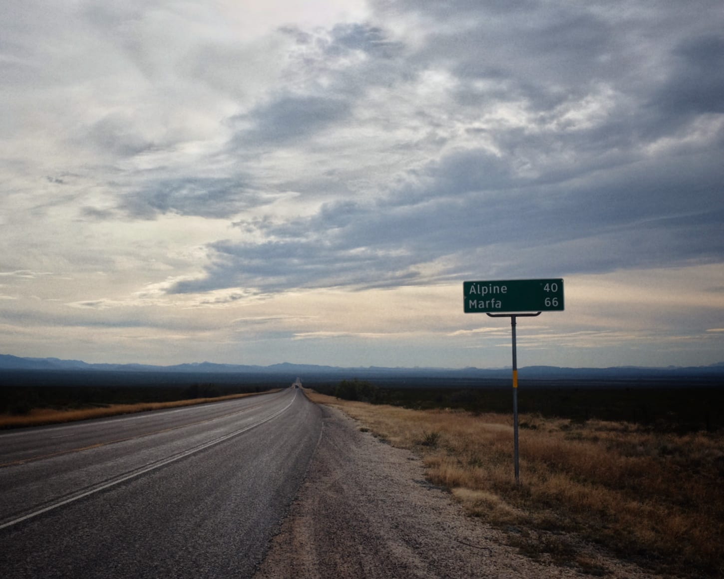 "Alpine Bound" West Texas, 2016