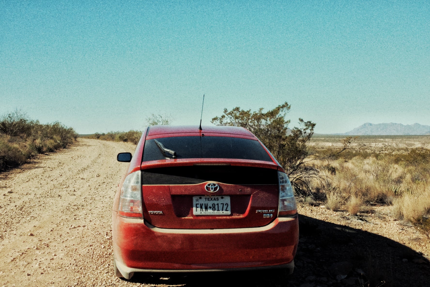 "Tough Prius" Big Bend, 2016