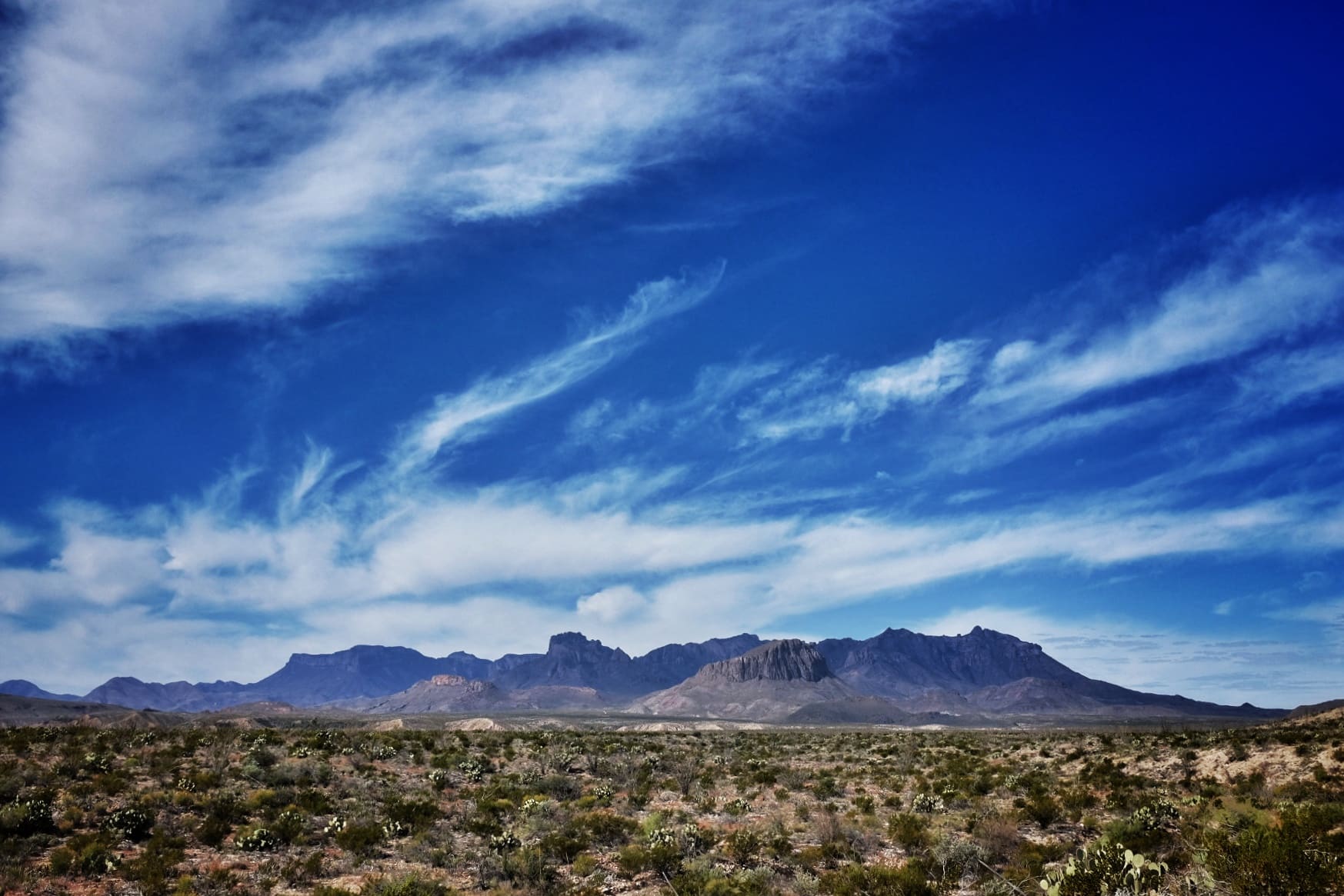 "Chisos Mountains" Big Bend, 2016