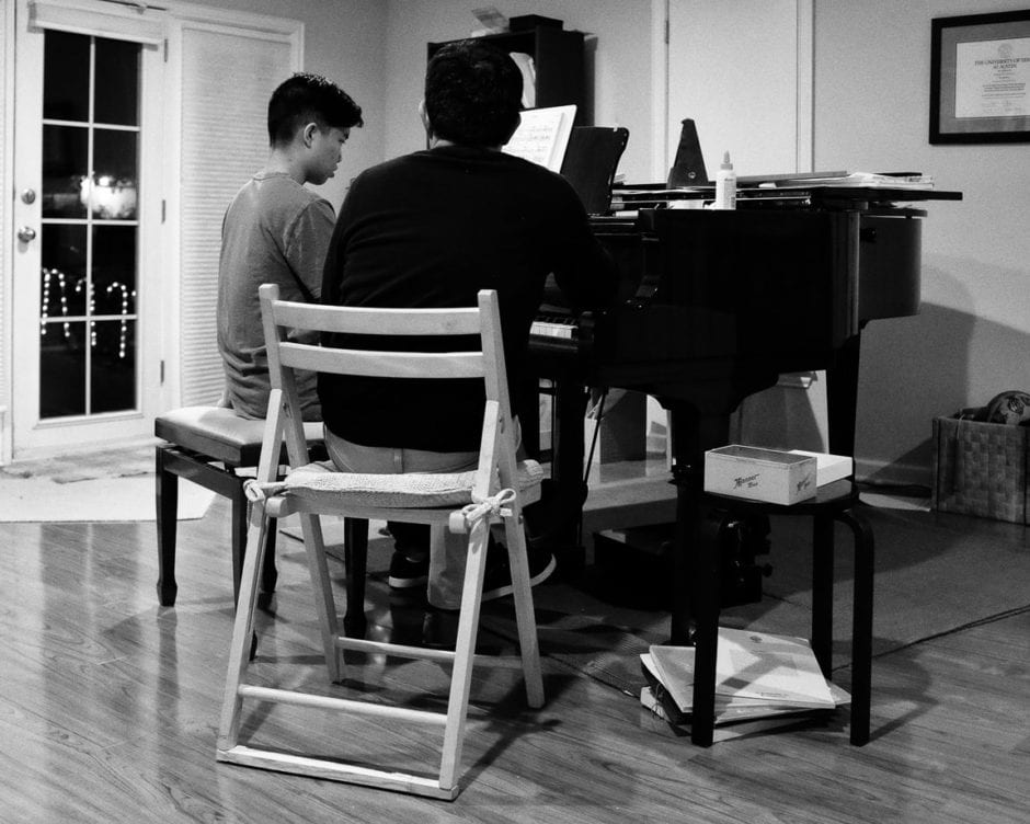 "Piano Lesson" Austin, 2016