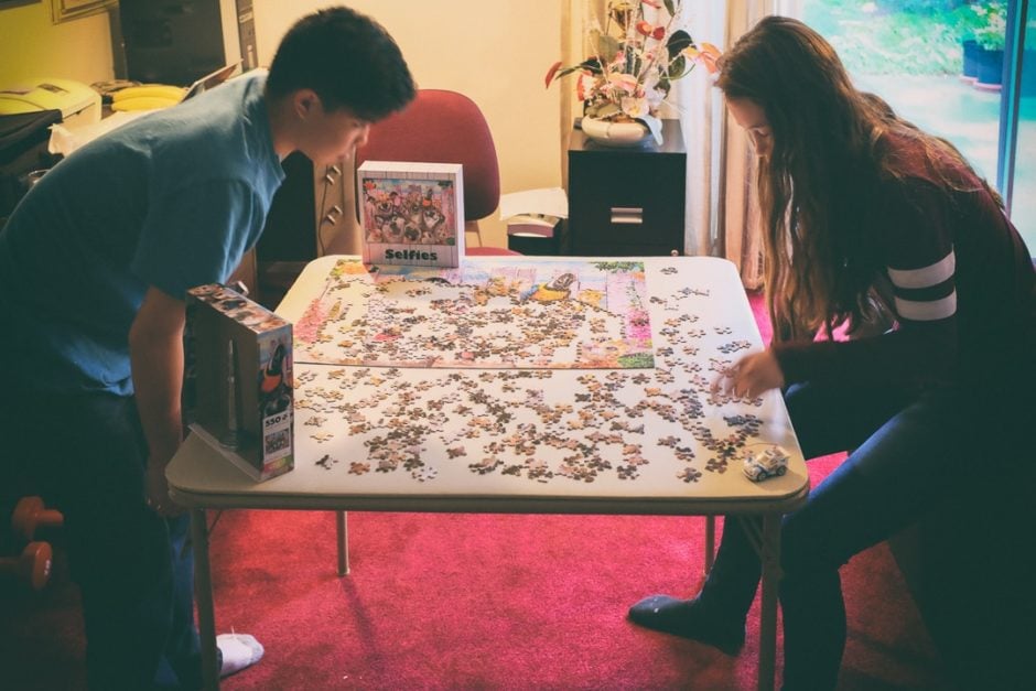 "Puzzle Time" Torrance, 2016