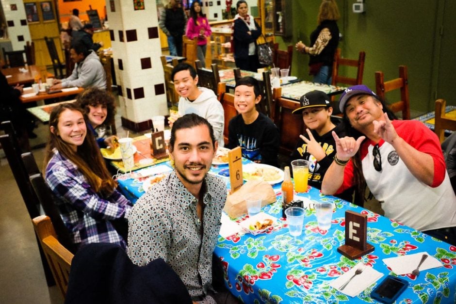 "Lunch at Mercado La Paloma" Los Angeles, 2016