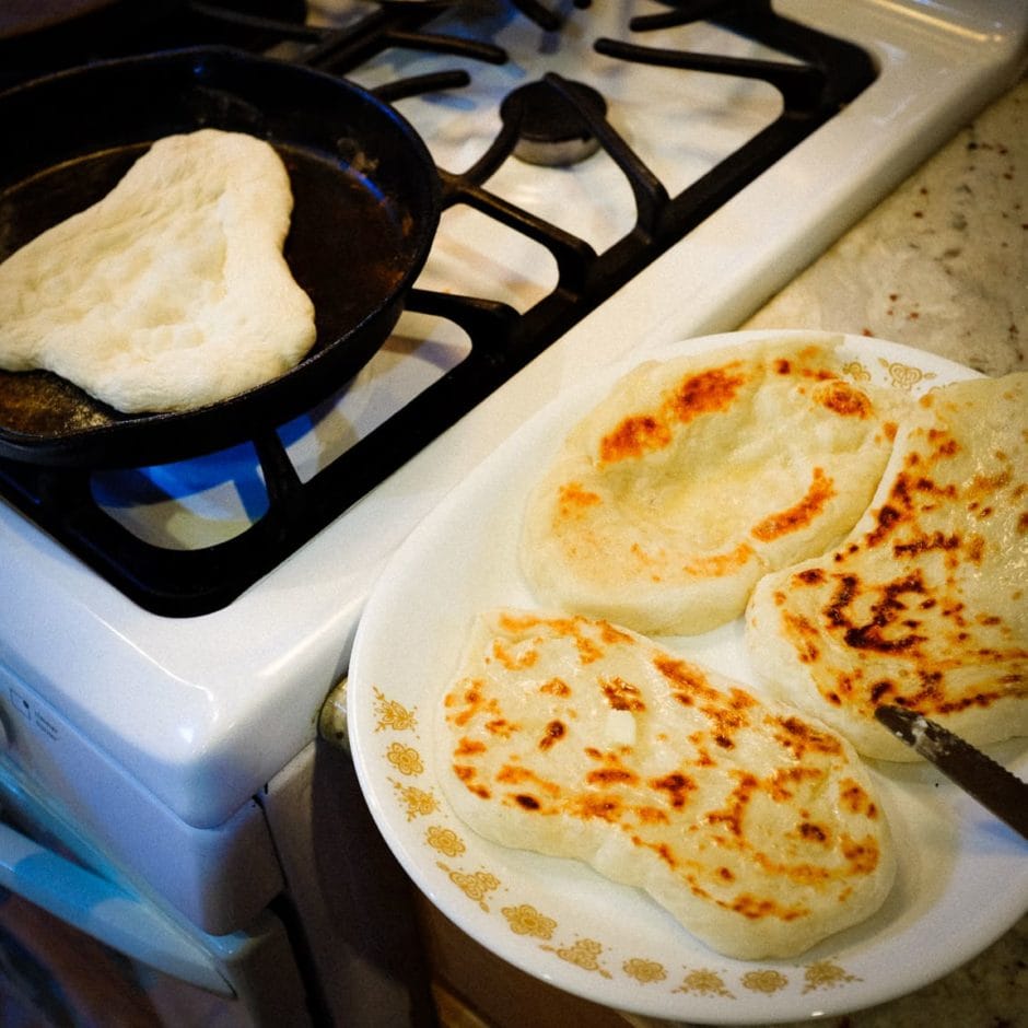 "Making Naan" Cedar Park, 2017