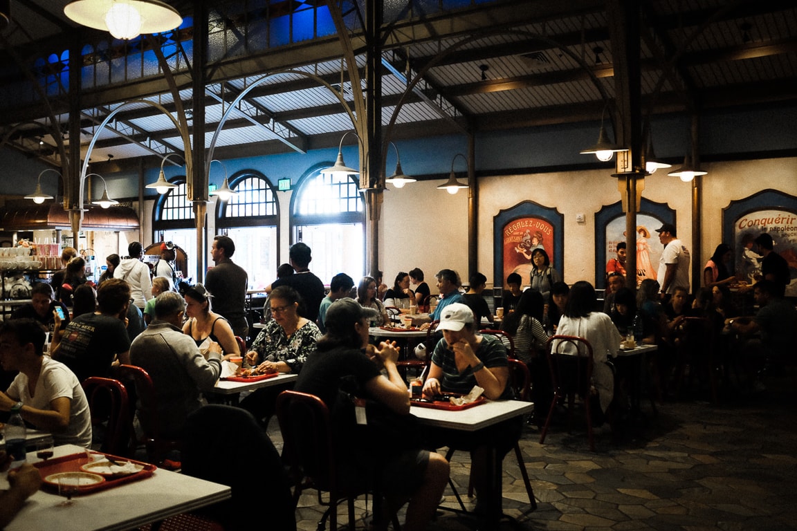 "Lunch at Les Halles Boulangerie-Patisserie" Orlando, 2017