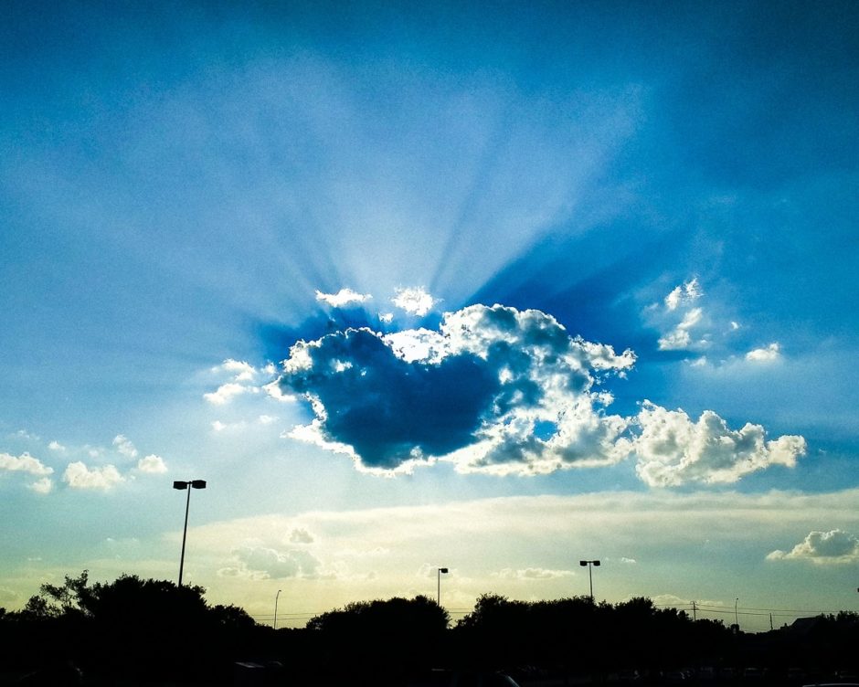 "Cool Cloud on a Hot Day" Austin, 2017