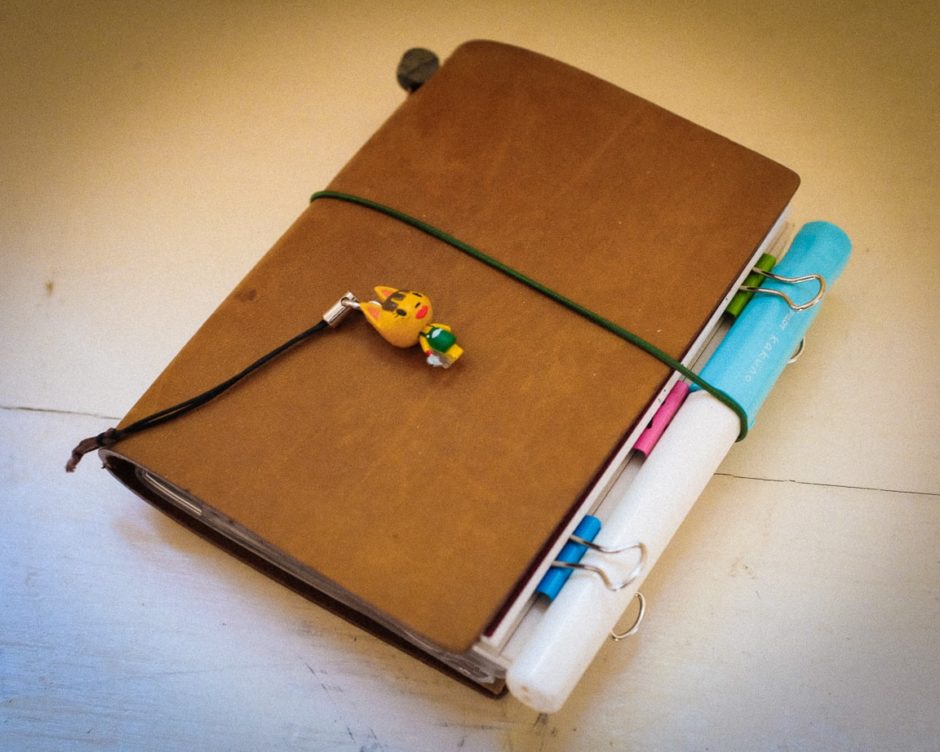 "Kakuno and Traveler's Notebook" Cedar Park, 2017