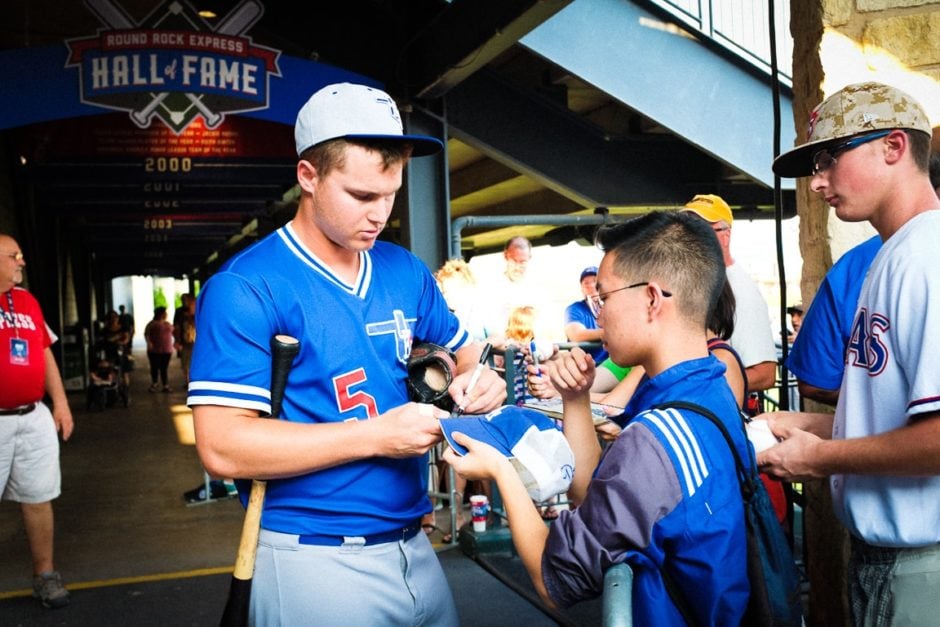 "Autograph from Joc" Round Rock, 2017