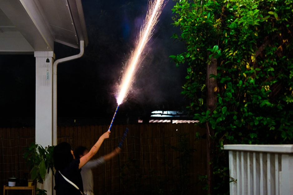 "Fireworks" Austin, 2018