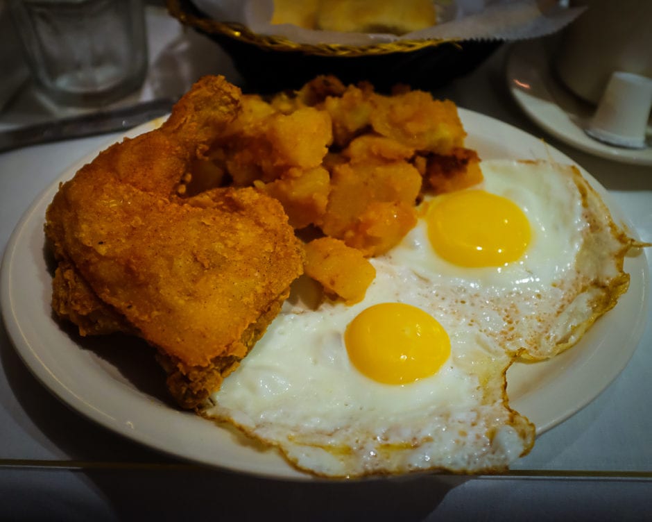 "Fried Chicken and Eggs" New York City, 2018