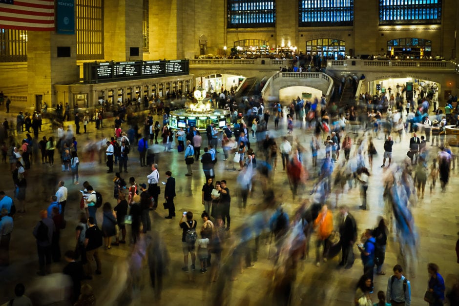 "Rush Hour" New York City, 2018