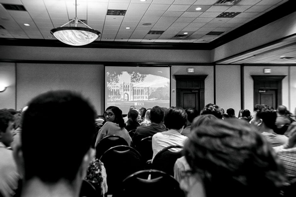 "Rice University Presentation" Round Rock, 2018