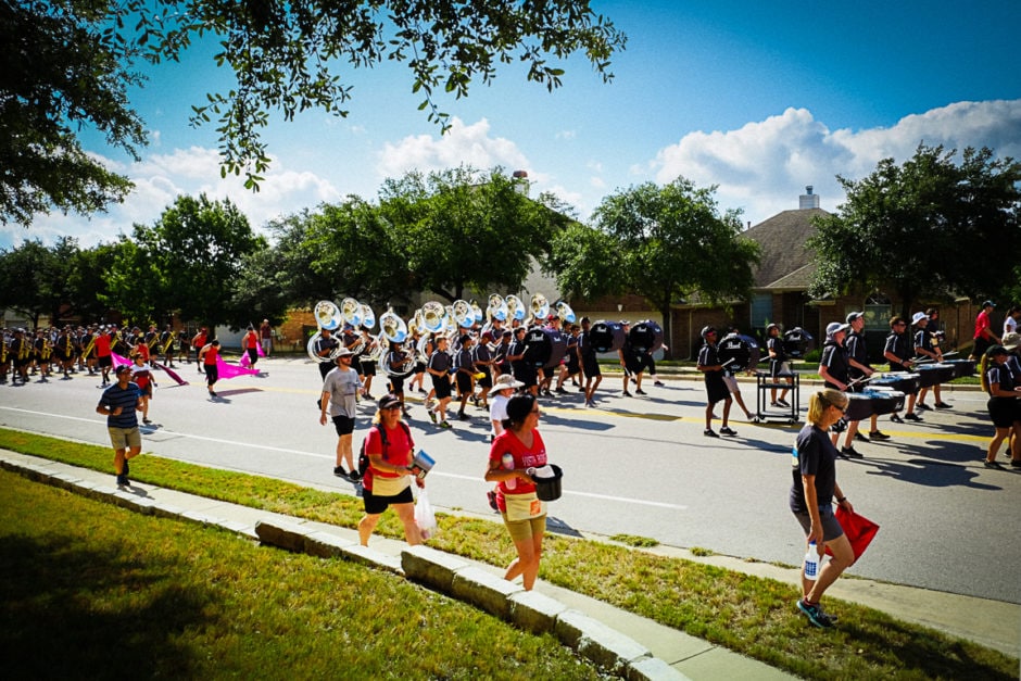 "Neighborhood March" Cedar Park, 2018