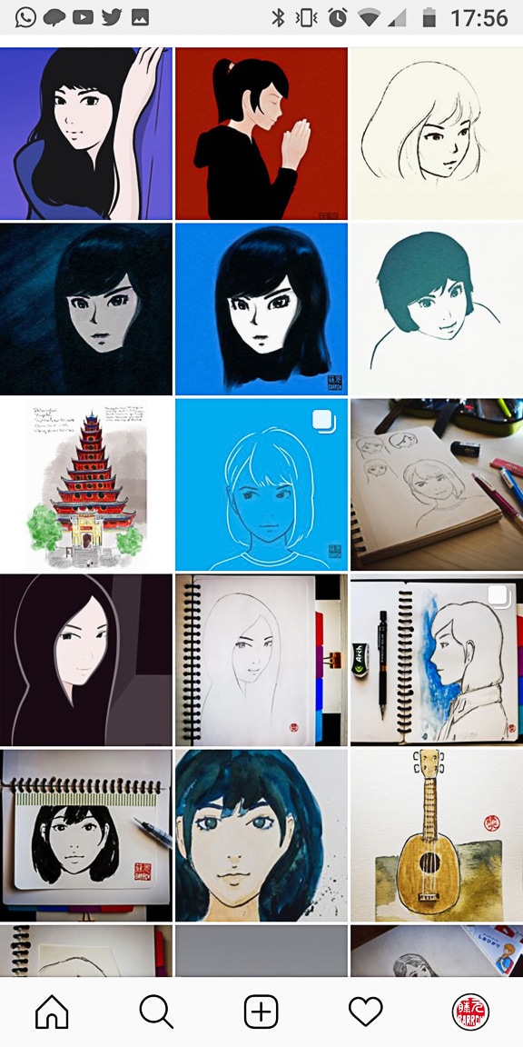 My Two Instagram Accounts 10nineteen