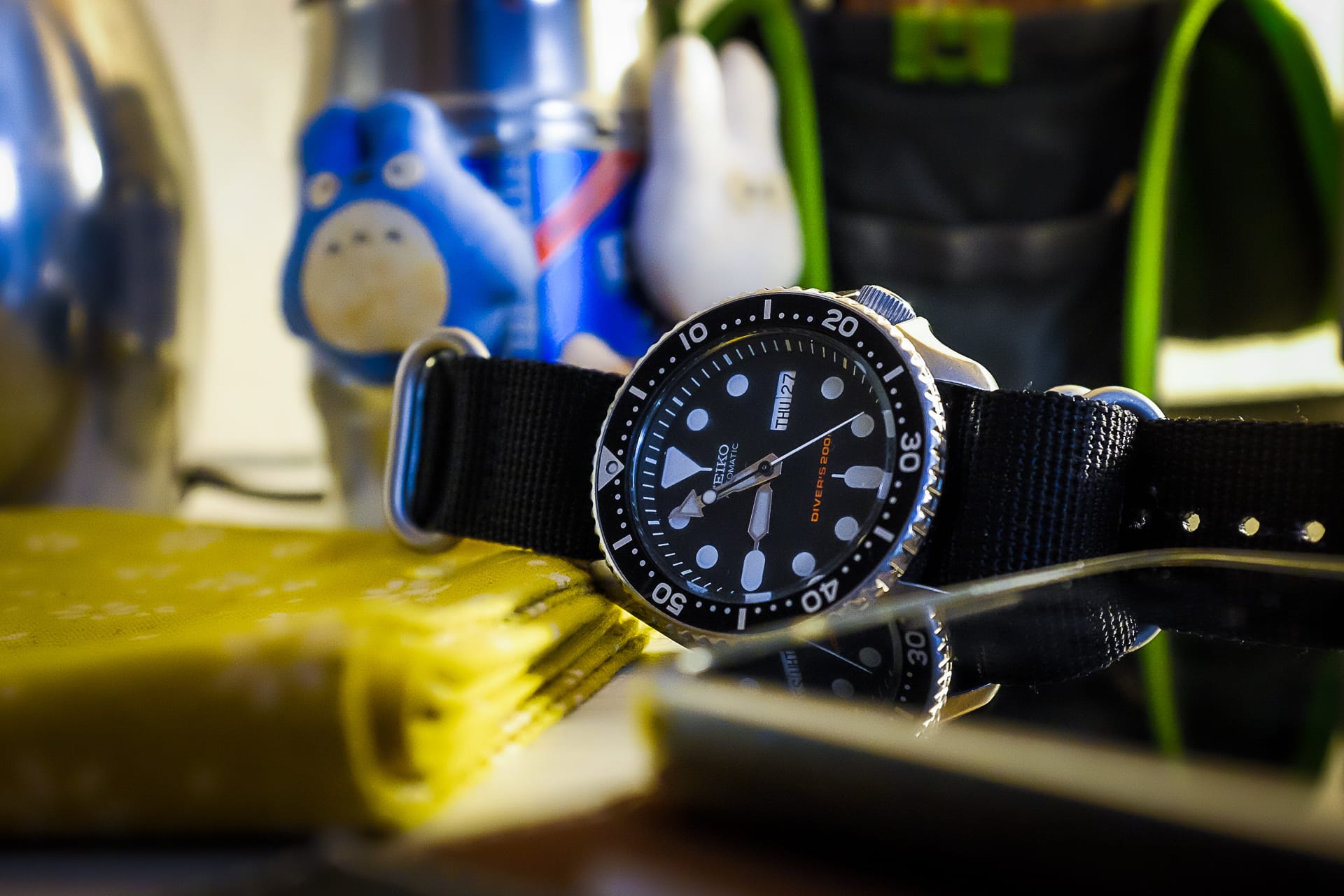 Seiko SKX007 + Black Zulu Strap – Sparking Joy ✨ | 10nineteen