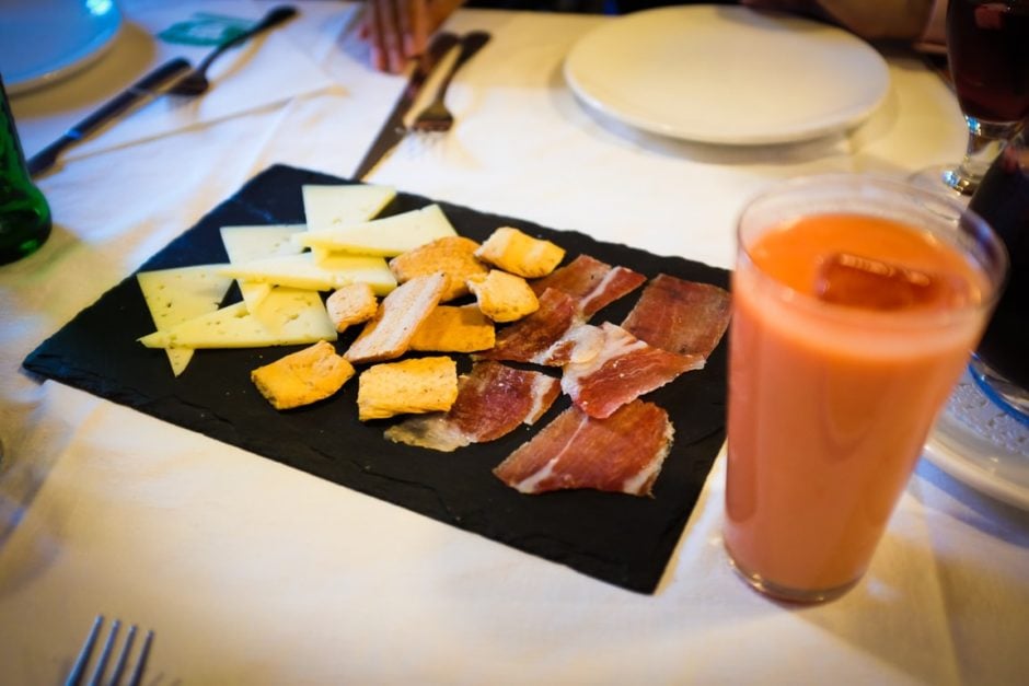 "Queso, Jamon, and Gazpacho" Granada, 2017