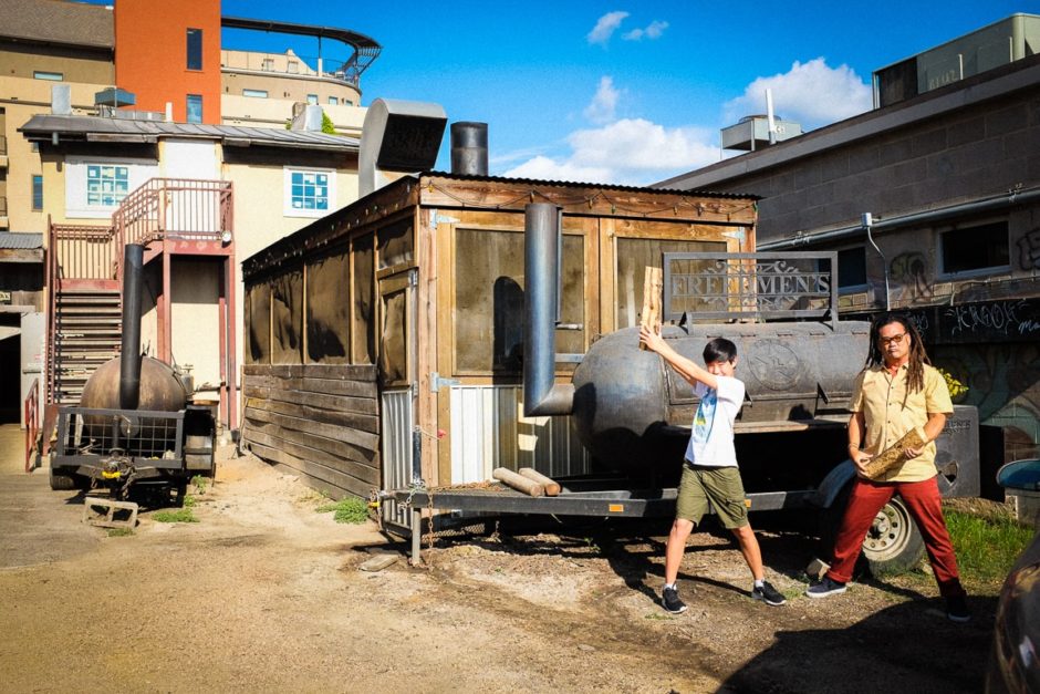 "BBQ Poses" Austin, 2017