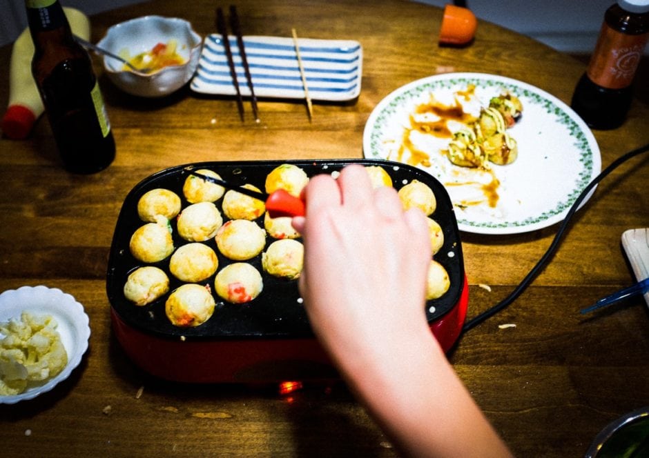 "Making Takoyaki" Cedar Park, 2017