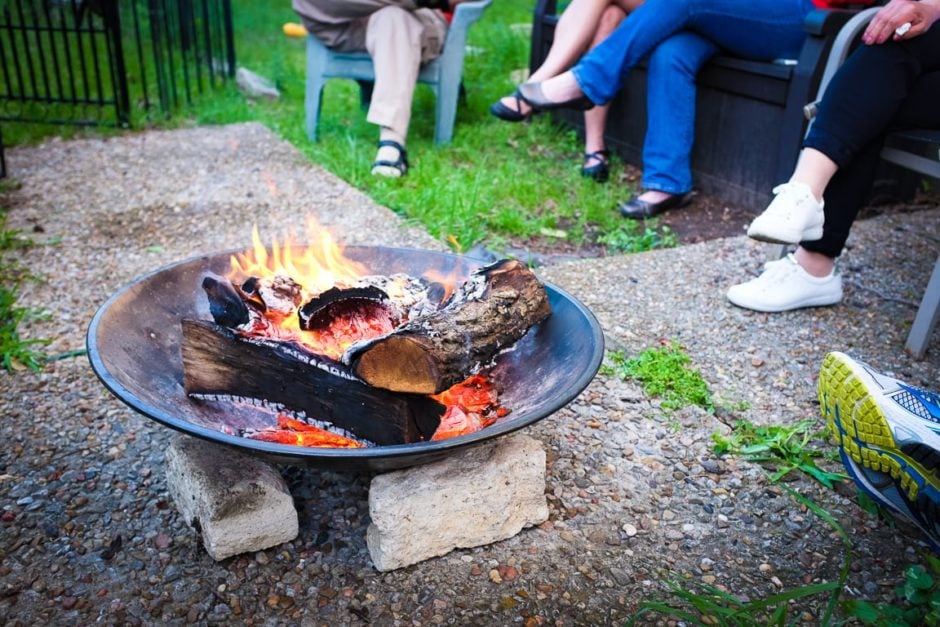 "Evening Fire" Austin, 2017