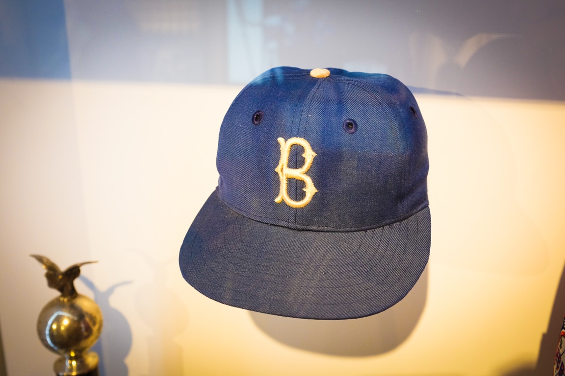 "Jackie Robinson's World Series Cap" Round Rock, 2017