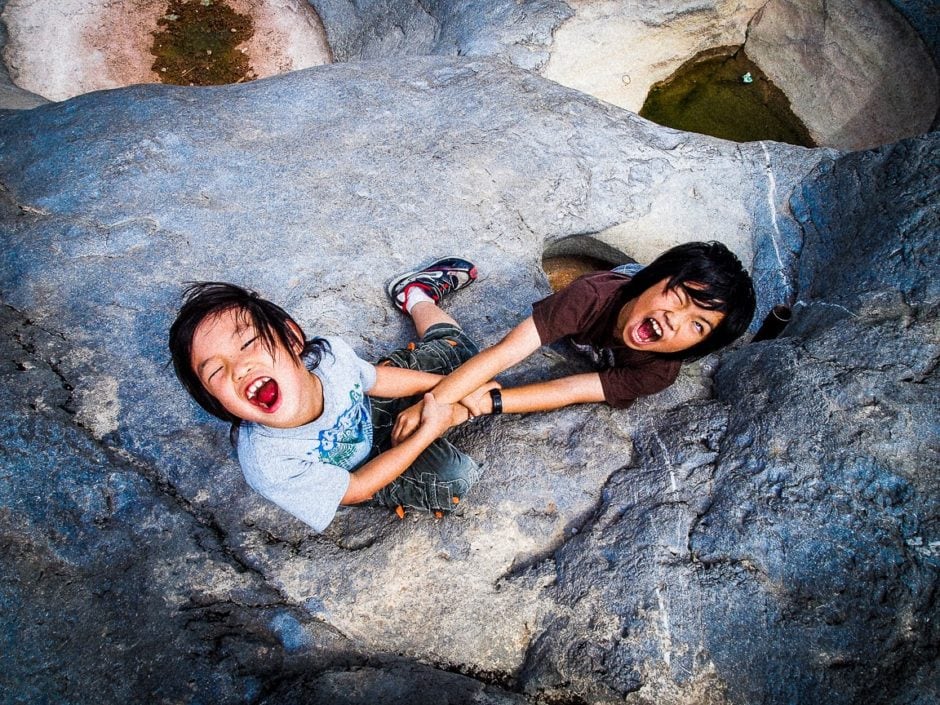 "危ない" Pedernales Falls, 2011